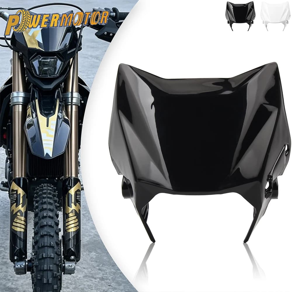Motorcycle Headlight Cover Head Lamp Protector Plastic for Sur Ron Ultra Bee Motocross Electric Dirt Bike E-bike Accessories