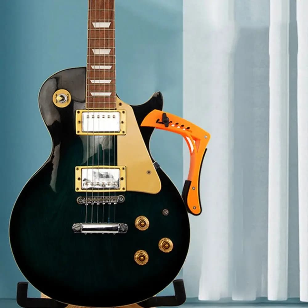 Sollevatore musicale Poggiapiedi per chitarra regolabile Poggiagambe per chitarra portatile professionale Supporto per chitarra pratico ed ergonomico Sgabello per chitarra