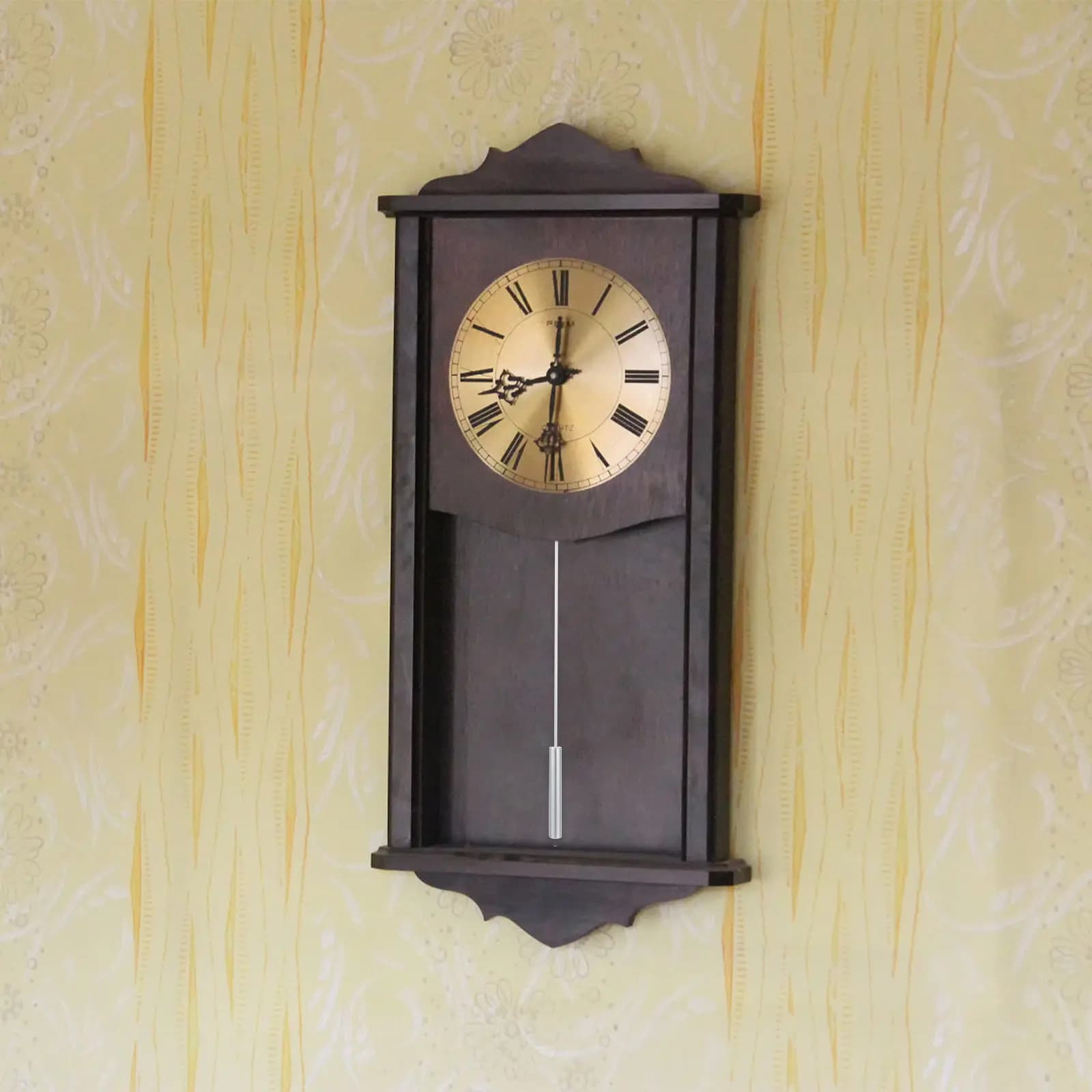 Pendolo in Metallo per Orologio da Parete, Ricambio Fai-da-Te per Riparazione e Decorazione, con Movimento Preciso