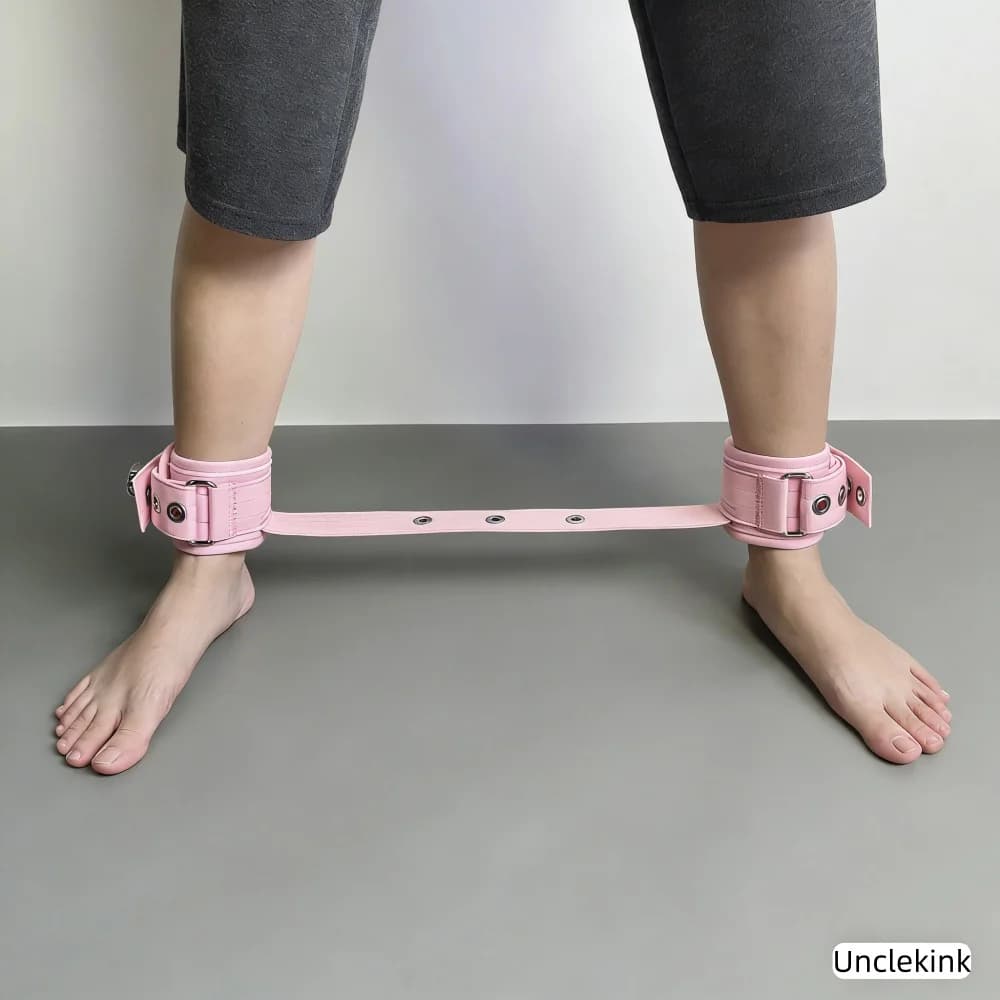 Restrizioni per caviglia rosa Cinghia fissa per arti Clinica medica Cura Autolesioni Autoutilazione Restraint Capanna Interruzione dell'azione Restrizioni
