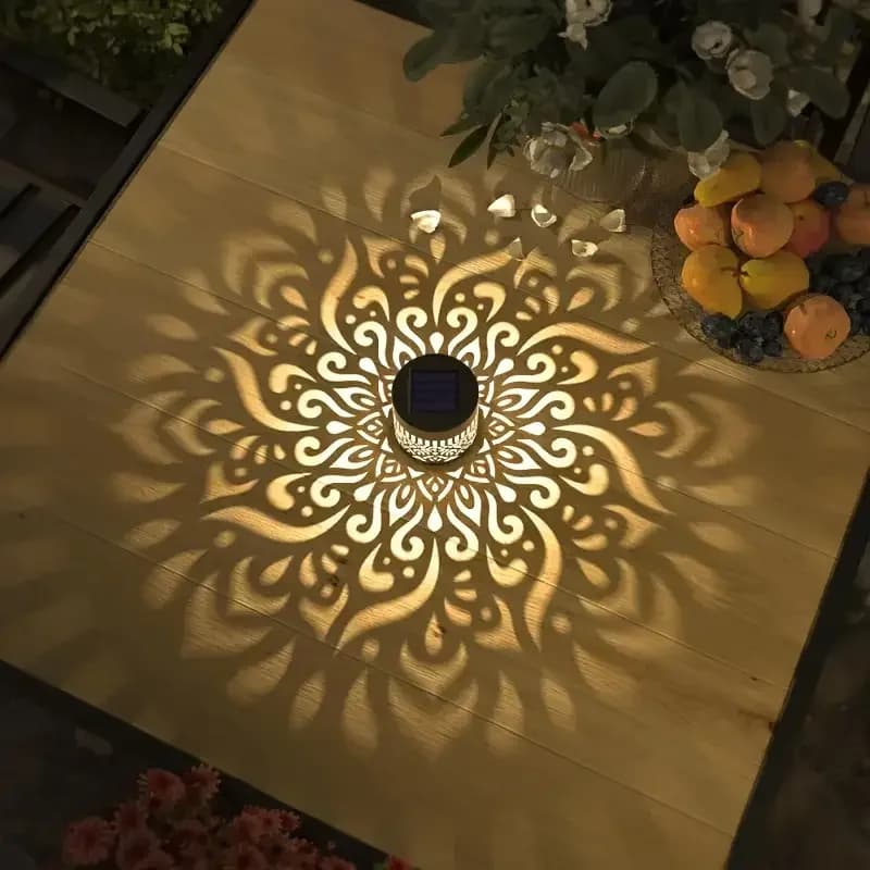 Solar Wall Lamps Outdoor Wall Lamp Solar Cava For Entrance Door, Halloween Christmas Holiday Backyard Decoration