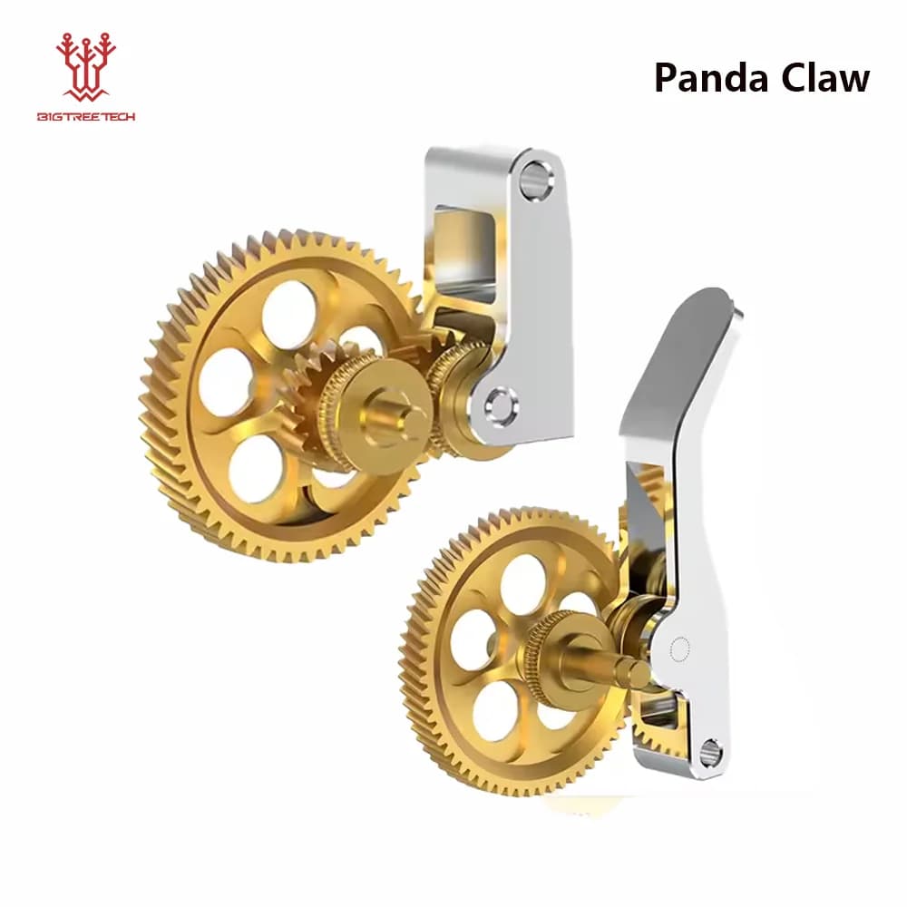 BIGTREETECH Panda Claw Parti della stampante 3D CNC Nanocoated Estrusione Testa Gear Kit Aggiornamento per stampante 3D Bambu Lab X1 P1 A1