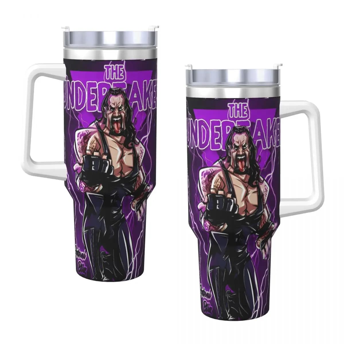 Bicchiere in acciaio inossidabile The Undertaker Wrestling Tazze termiche Mantenere il calore Bevande calde Tazze per auto Bottiglia d'acqua personalizzata da campeggio