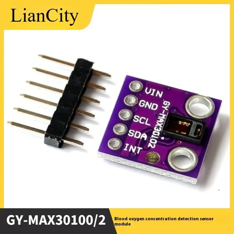 GY-MAX30100 GY-MAX30102 Heart Rate Pulse Oximeter Sensor Module for Blood Oxygen Monitoring