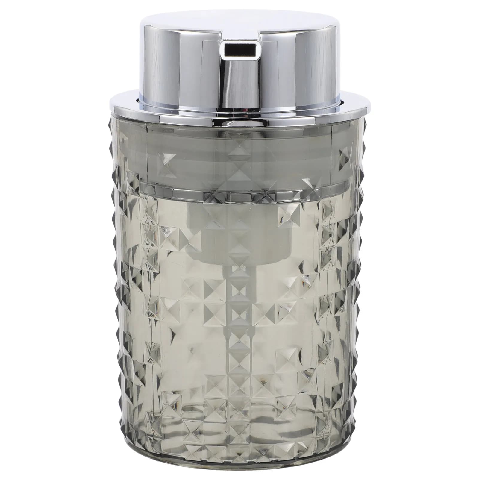 Dispenser di Sapone Schiumogeno Ricaricabile per Detergente Viso, Sapone Mani, Bagnoschiuma, Bottiglia in Vetro con Pompa per Bagno