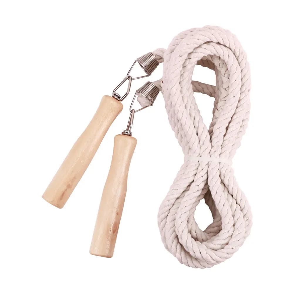 Long Salt Corde in Cotton and Linen Soft and Flexible, Anti-Group, with Anti-Slip Grip, Salt Games Accessories