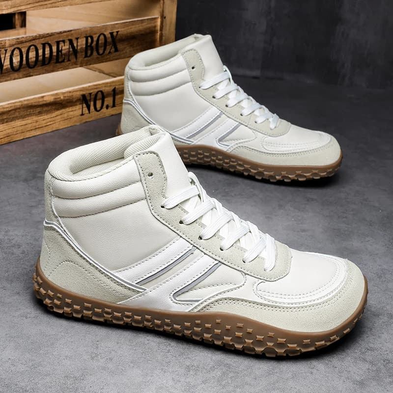 Scarpe da ginnastica casual di lusso da uomo Scarpe sportive alte Stivaletti in pelle con lacci Scarpe larghe da uomo Scarpe da ginnastica da trekking Donna 36-48