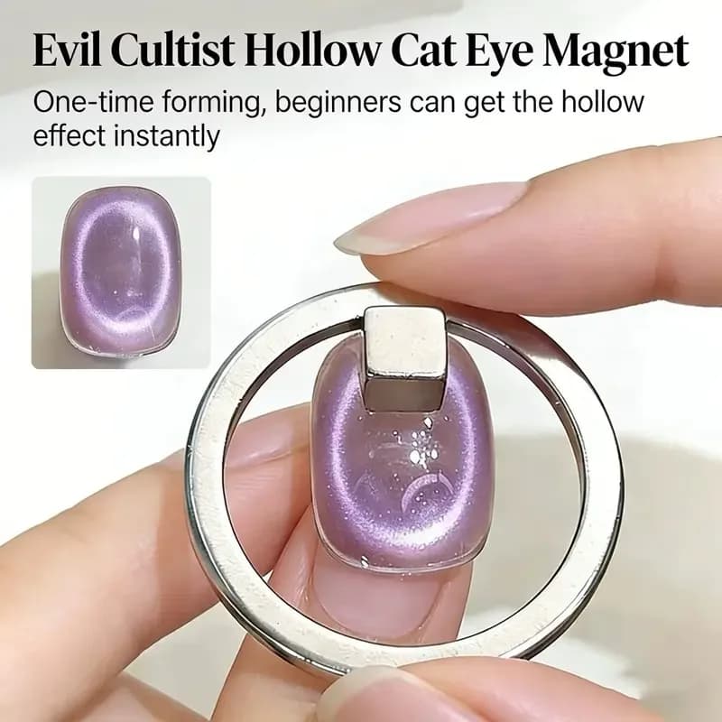 Anello con magnete a forma di occhio di gatto - 1 pezzo