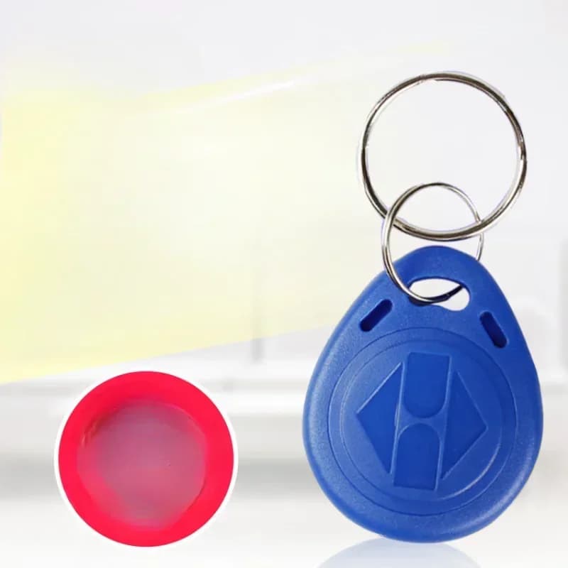 Etichetta chiave vuota, chiavi RFID, portachiavi RFID, scheda tag NFC riscrivibile da 125 khz, registrabile in eccesso duplicato, 5 pezzi/lotto T5577