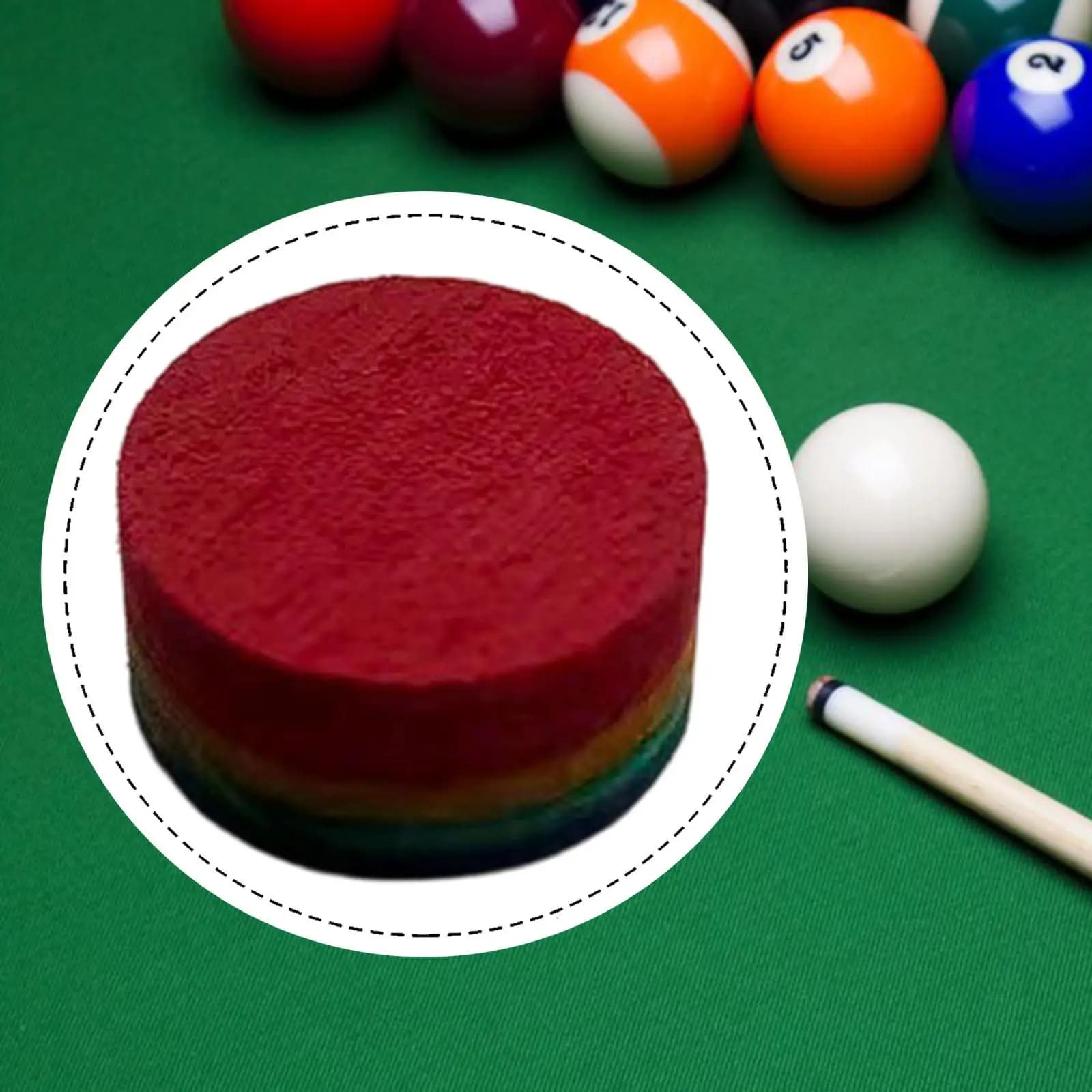Accessori per stecche da biliardo Parte di ricambio per giochi da biliardo portatili Testa dura da 14 mm per club, biliardo, pub, uso personale