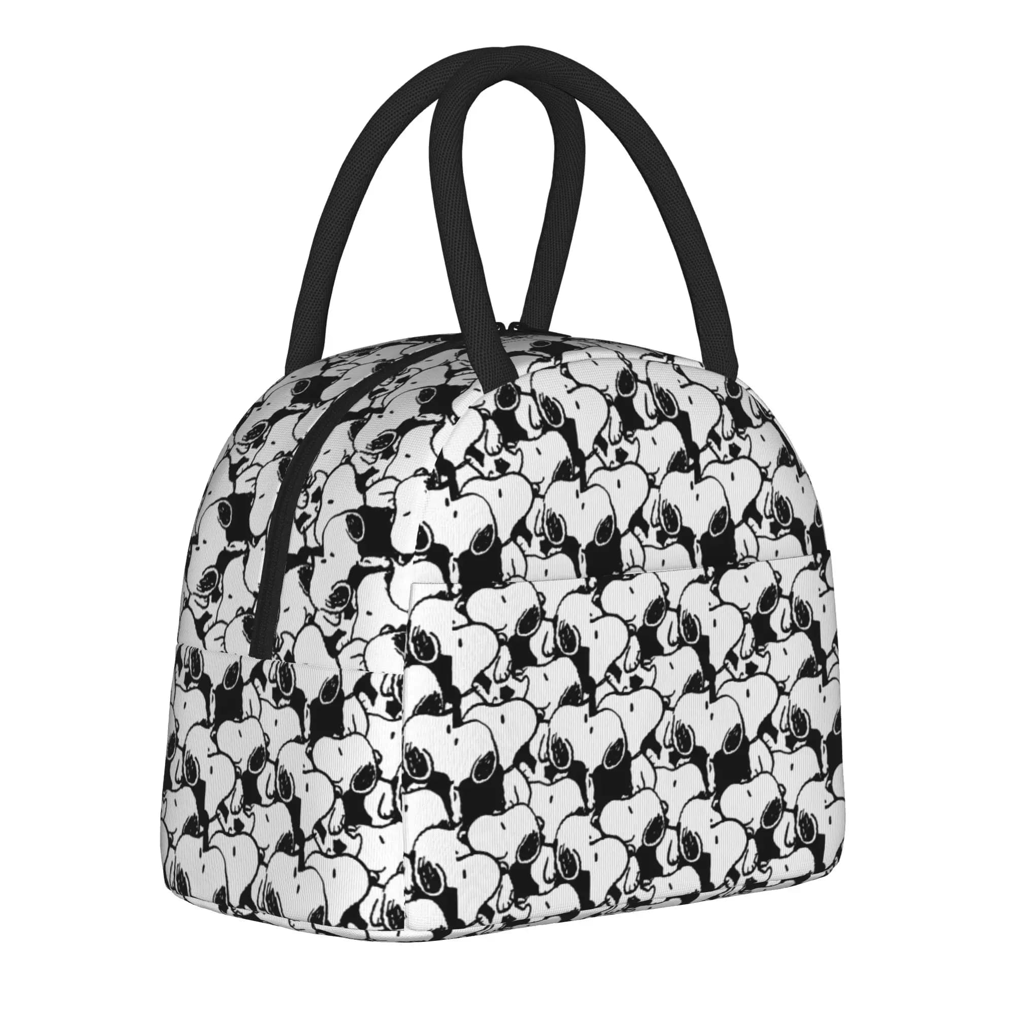 Borsa termica per il pranzo con motivo Peanut Snoopy Comics, borsa termica riutilizzabile, contenitore per il pranzo, borsa portatile per il pranzo, borsa per alimenti