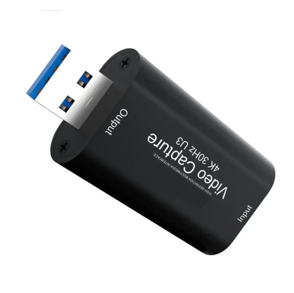 HDMI 4K USB 3.0 USB 3.0 USB 2.0 Grabber Recorder for PS4 Game DVD Video Camera Recording Live Streaming Camera