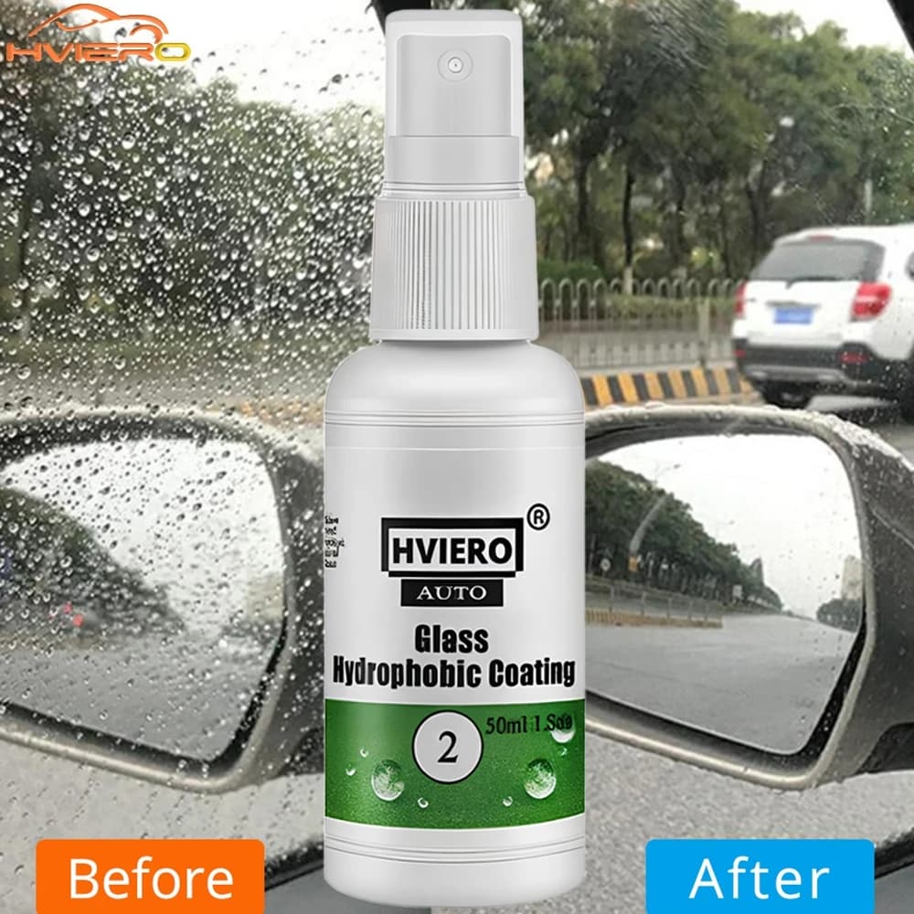 20ml/50ml/100ml Car Glass Remove Rain Agent Nano Hydrophobic Polisher Coating Tools Retrovisor Clean Paint Polish Care Washing