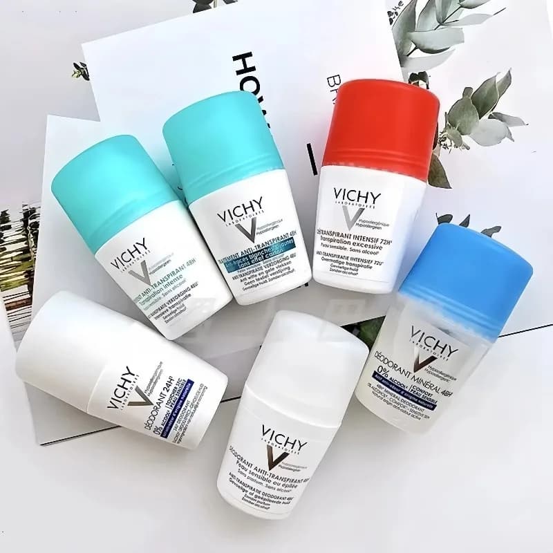 VICHY 50ml Deodorant Roll-On Axle Comfortable Long Transpirant Duration Fresh and Scent