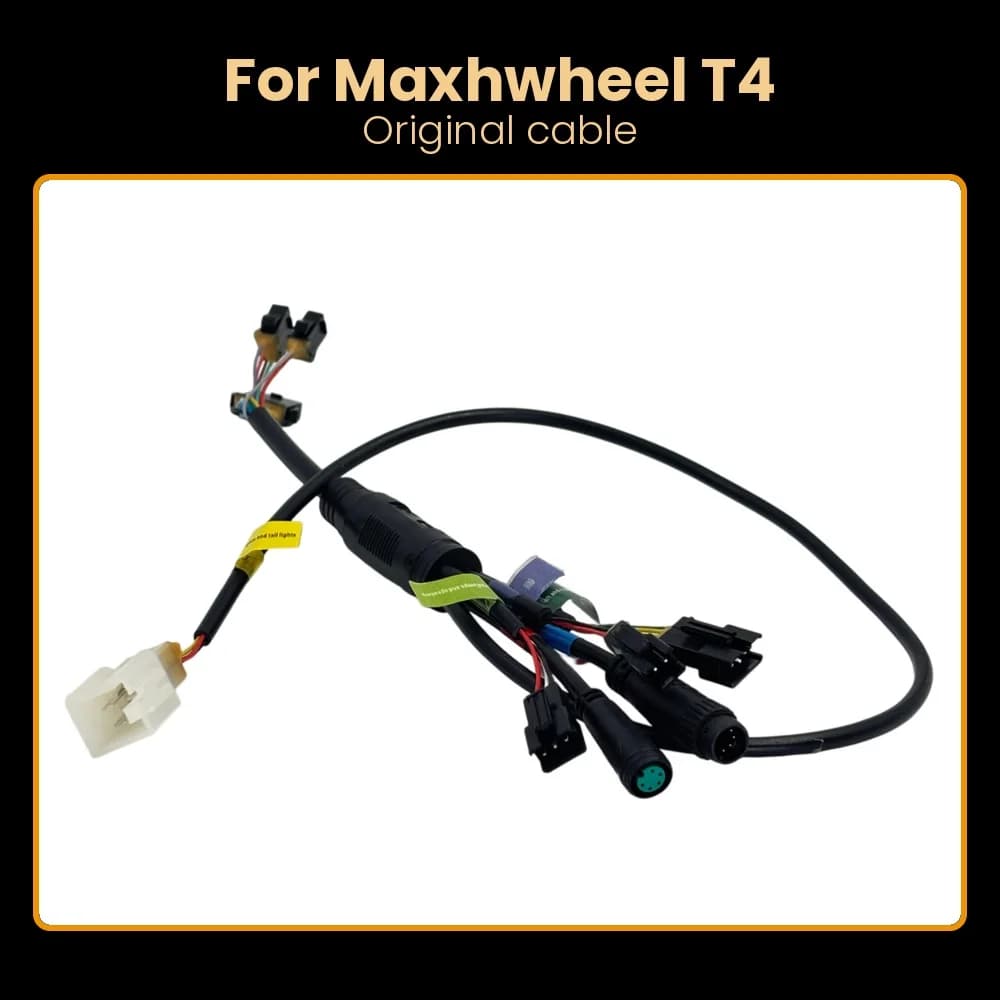 Cablaggio di collegamento integrato a doppia trazione per il controller del cruscotto inferiore per scooter elettrico Maxwheel T4 - Pezzo di ricambio