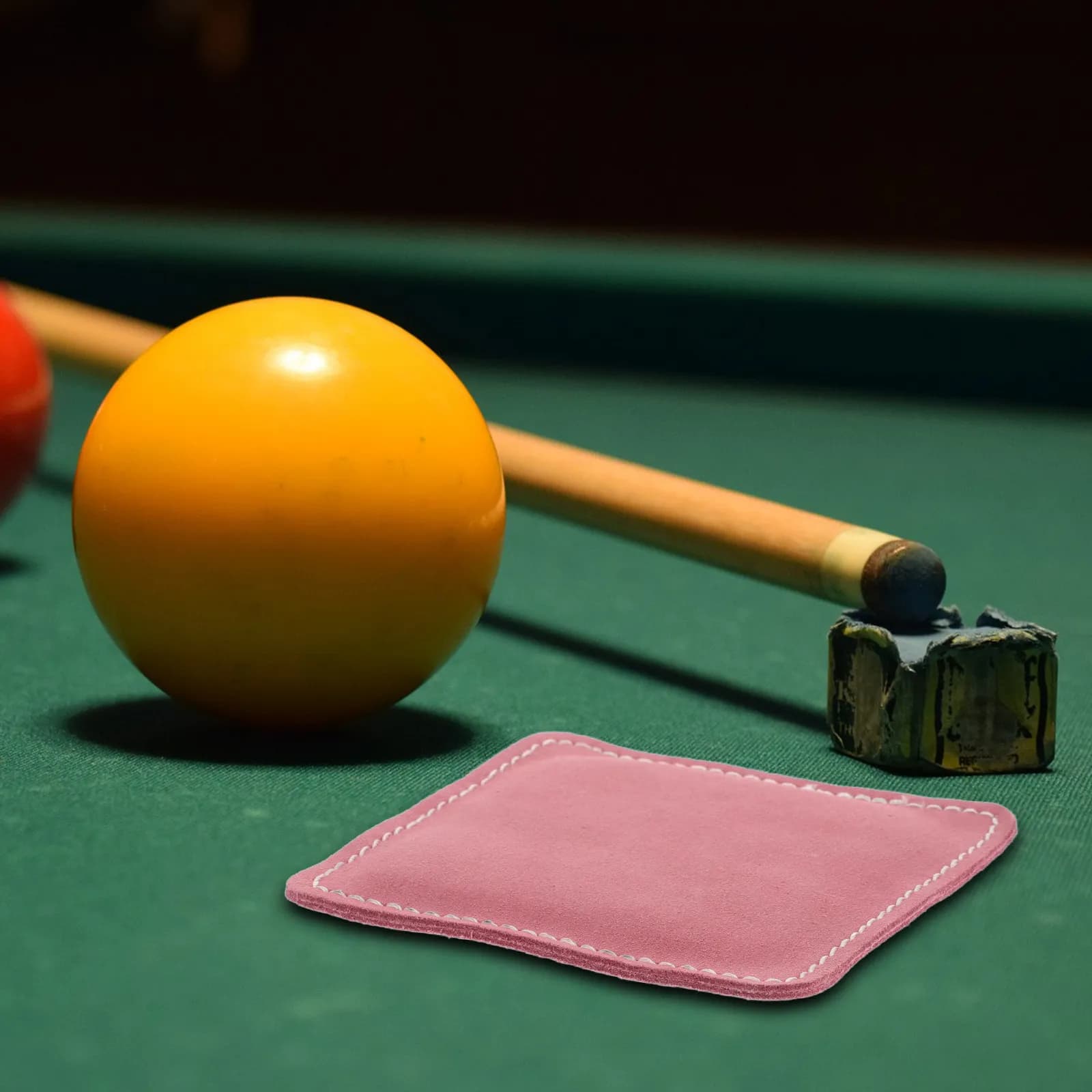 Billiard Cue Cleaning Sleeve Multifunctional Soft Shaft Tip Polisher Burnisher Pool Snooker Maintenance