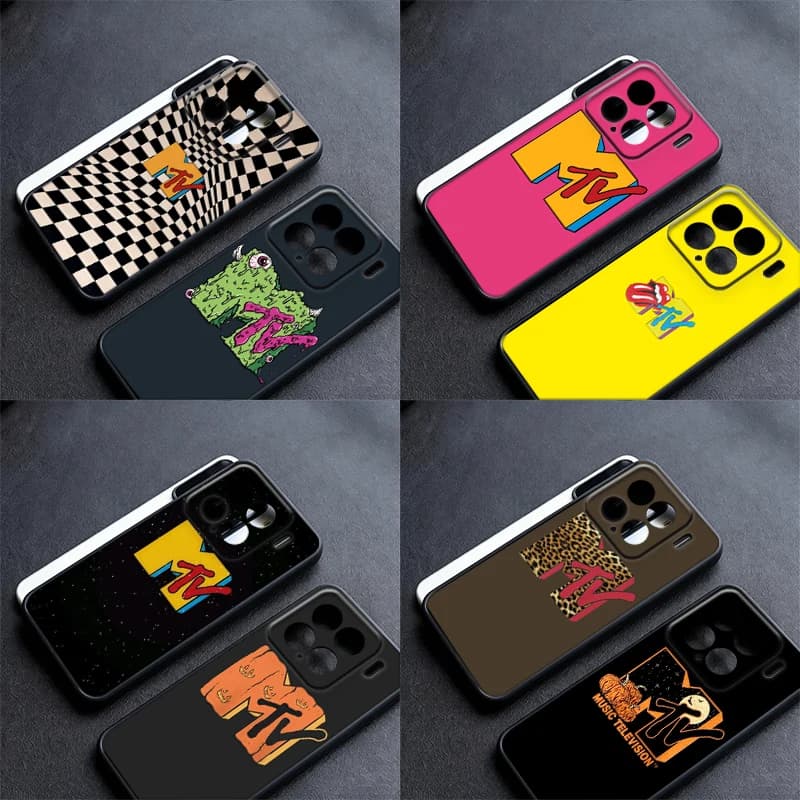 M-mtv Aesthetic Phone Case For Redmi Note 14 13 15 Pro Plus 12 TURBO 12S 11 Pro 11S 10 Pro Max 9 9S Cover TPU Shell Coque