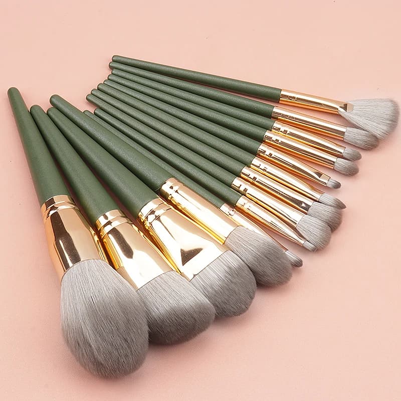 Set of 14-piece makeup brushes Set of soft and soft makeup brushes for blush blending beauty tools for women's makeup