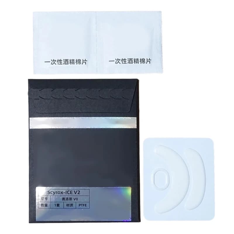D7YC 1 Confezione Esportstiger Versione Ghiaccio Mouse Pattini per Scyrox Mouse Piedi Pad Scivola Piedi Curvi