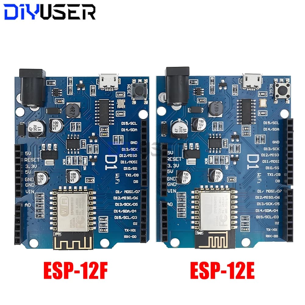 Module ESP8266 ESP-12F WiFi card ESP-12E for WeMos D1 Arduino UNO R3, development IoT Smart Home