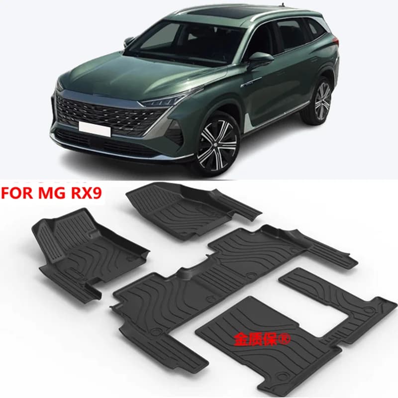 Use for MG RX9 Carpet MG RX9 AllWeather Mat Complete Set Trim to MG RX9 Waterproof Mat ROEWE RX9 Carpets RX9 Luggage Mat