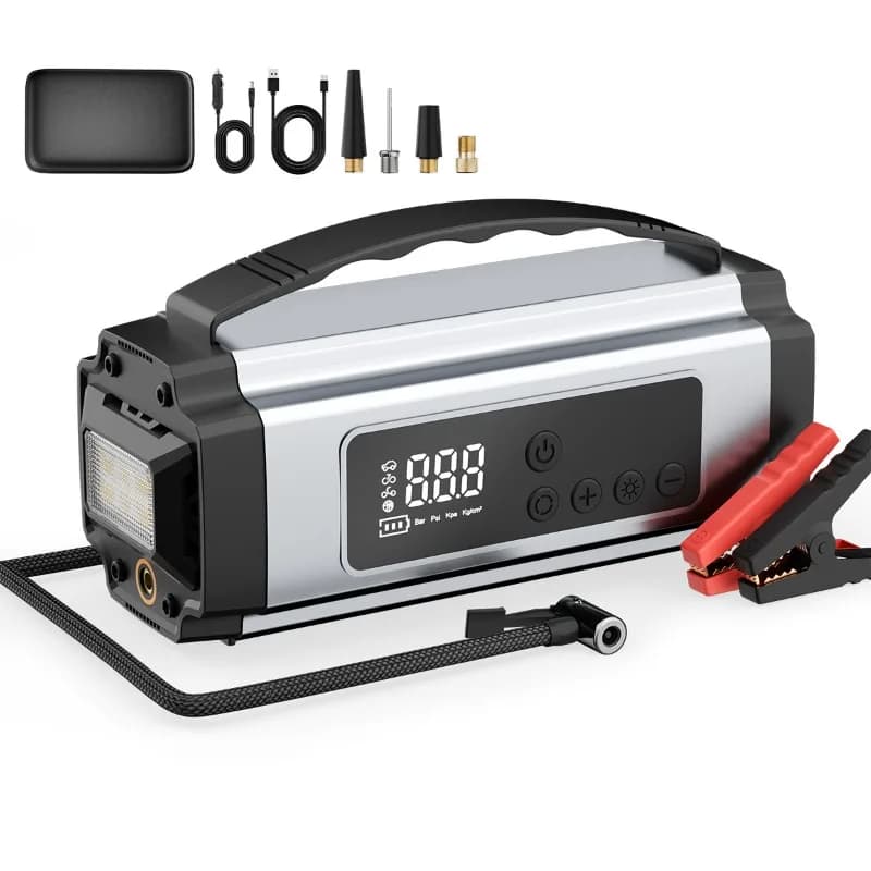 Power Bank ad Energia Solare, Luce da Campeggio e Altoparlante Bluetooth