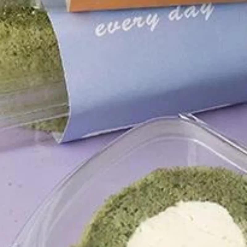 50 Scatole per Torte Mousse con Coperchio, Contenitori per Dessert Swiss Roll, Scatole per Alimenti per Matrimoni, Compleanni, Baby Shower e Feste