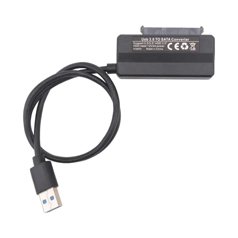 Cavo adattatore A86P-USB 3.0 a SATA, da SATA III a USB 3.0, supporta HDD/SSD esterni da 3,5 e 2,5 pollici, fino a 6 Gbps.