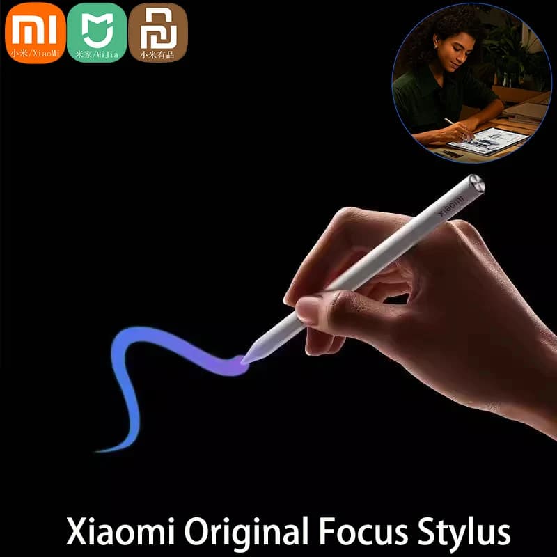 Xiaomi Mijia Penna stilo con messa a fuoco originale per Mi Pad 7/7 Pro, Mi Pad 6S Pro 12.4 Mi Pad 6 Max 14 Disegna scrittura Smart Tablet Pen