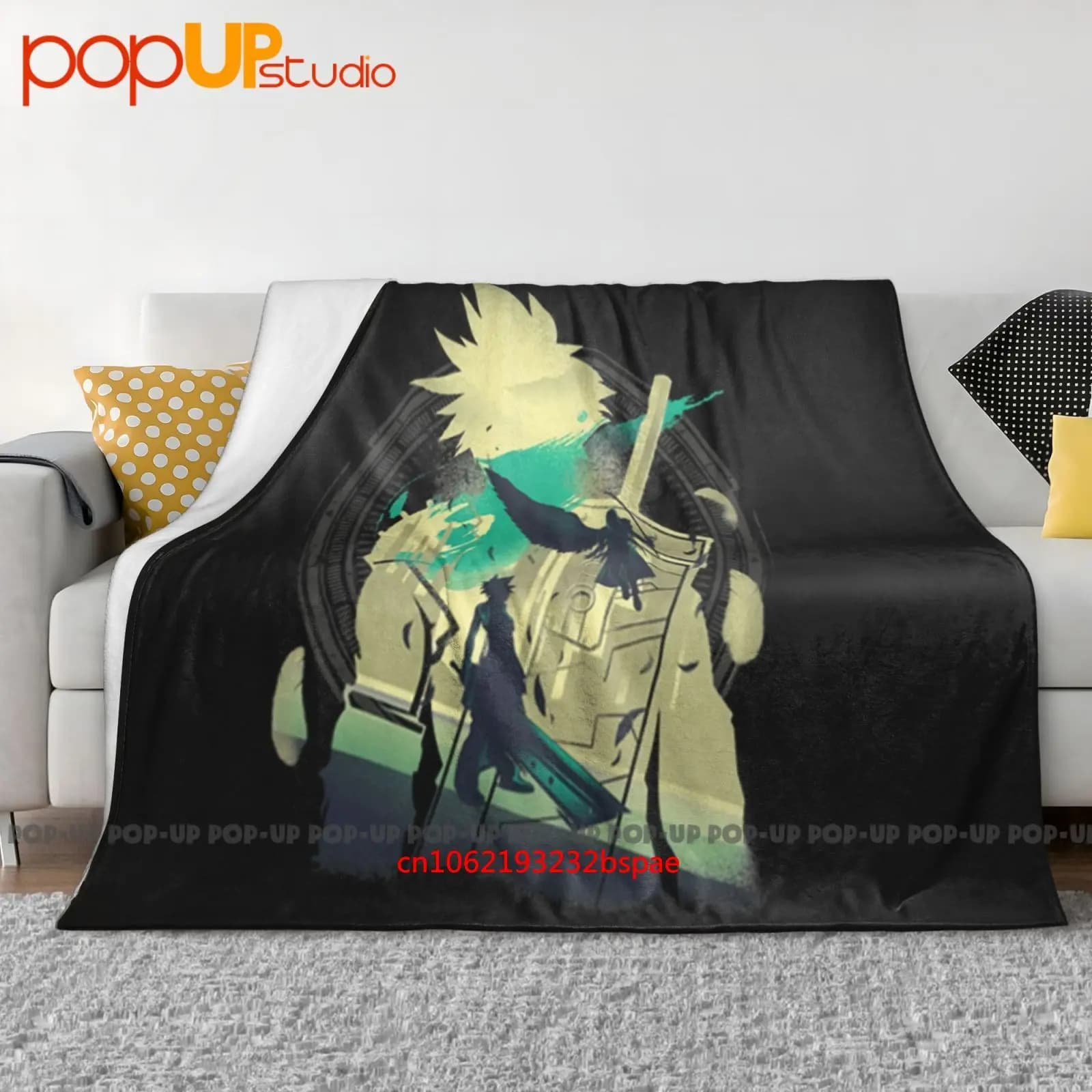 Final Fantasy Vii Coperta ultra morbida trapunta invernale Copridivano Copriletto