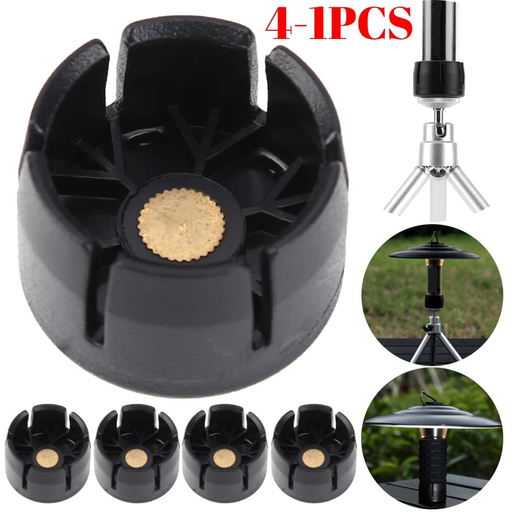 4-1 pcs lantern torch Base tripod support small headlight transfer adapter for GZ outdoor tent camping light accessories