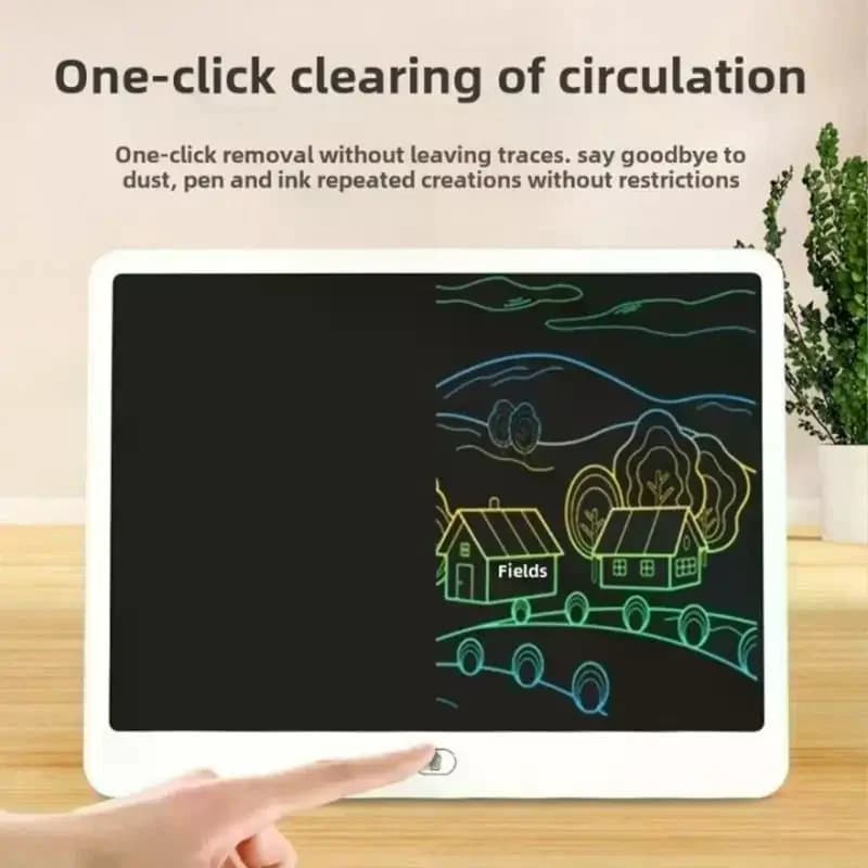 Size Horizontal Color Screen LCD Writing Tablet Colorful Drawing Pad Board Big