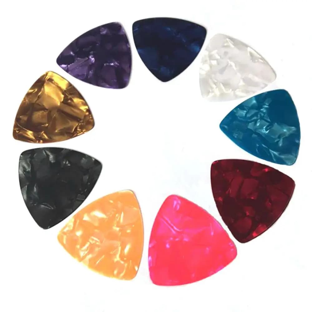Plettri per Chitarra in Celluloide Bass Mediator, Plettri per Chitarra Acustica, Plettri per Chitarra Elettrica, Accessori per Chitarra