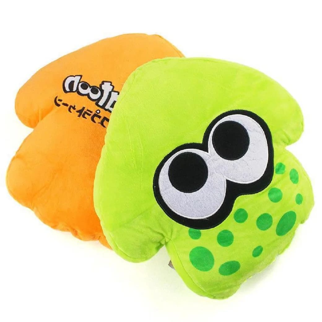 Hot Arancione Verde Splatoon Inkling Anime Kawaii Animale Pollow Cuscino Peluche Morbido Peluche Cartoon Giocattoli Bambole Regalo per bambini