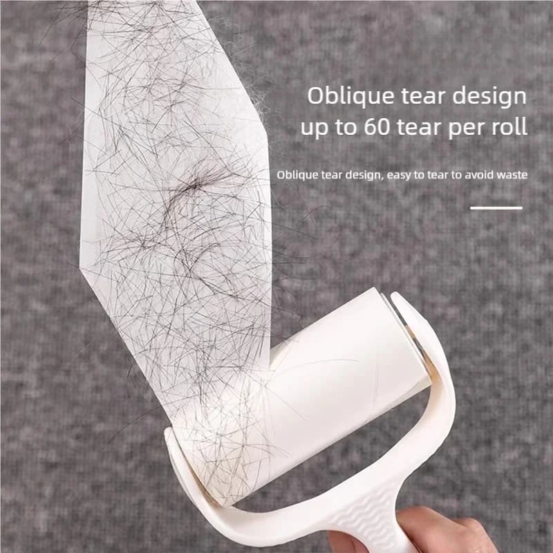 Multi Use Sticky Paper Lint Remover Roller Efficient Pet Hair Dust Remover Removable Design Cleaning Brush For Clothing Sofa Hom