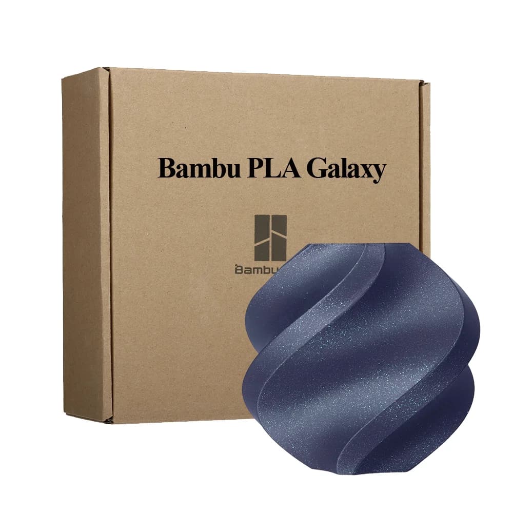 Original Bamboo PLA Galaxy 3D Printer Filament 1.75mm 1kg With Spool, RFID Smart, Color-Shifting Glitter for FDM 3D Printers