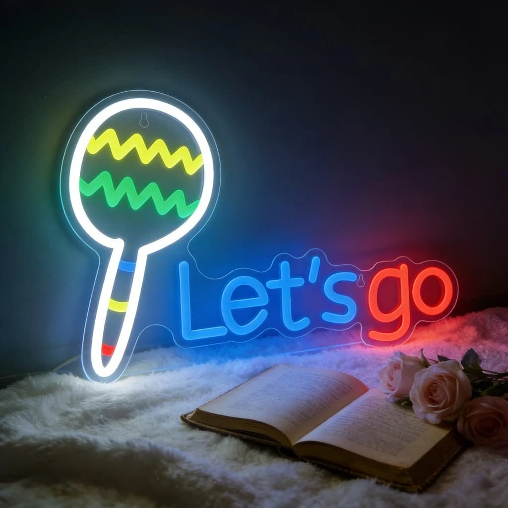 Insegna luminosa al neon USB dimmerabile a LED, decorazione da parete per camera da letto, sala giochi, soggiorno, regali per feste di compleanno