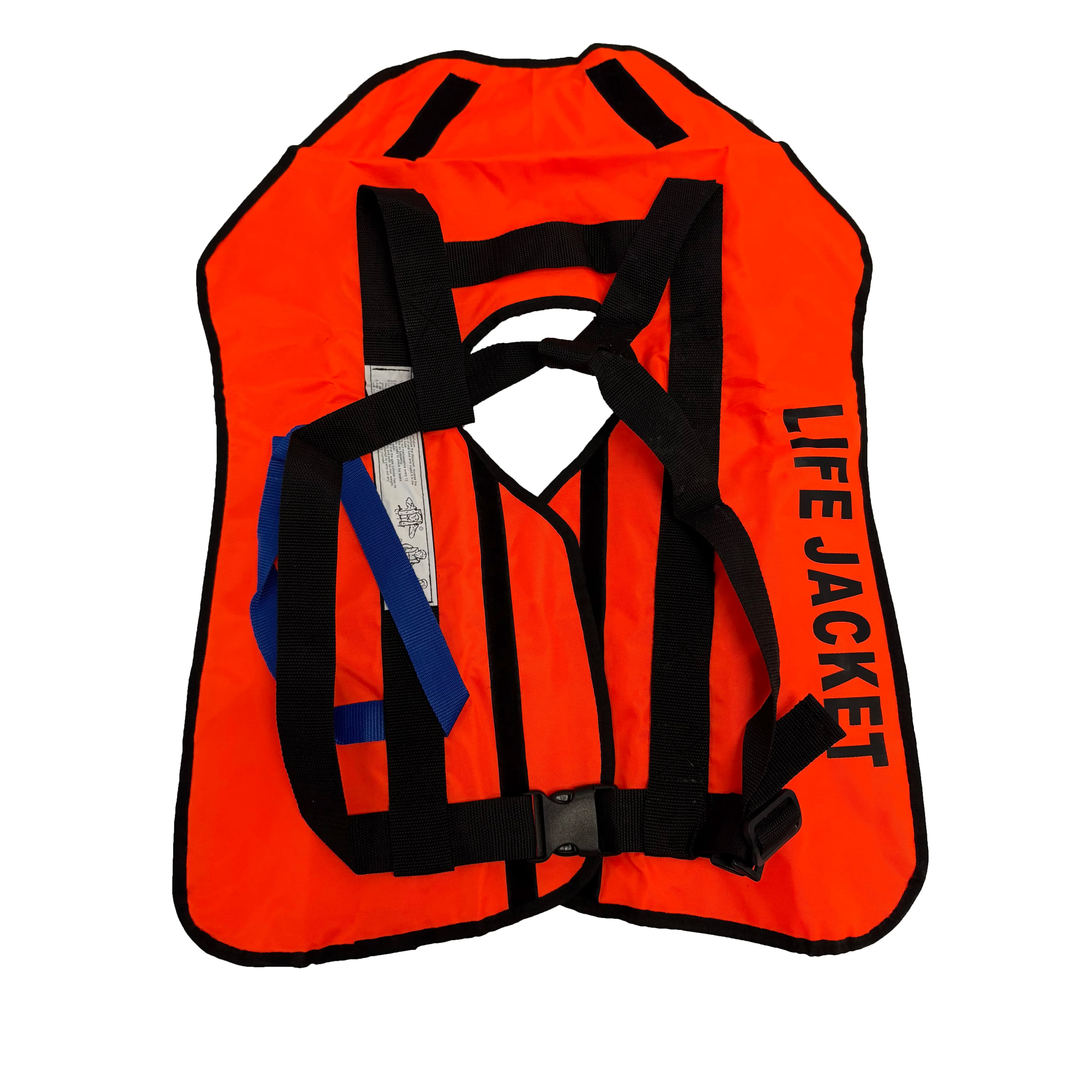 Giubbotto da pesca professionale Giubbotto di salvataggio gonfiabile automatico Giubbotto manuale per adulti 150N Accessori per la nautica da rafting per sport acquatici automatici
