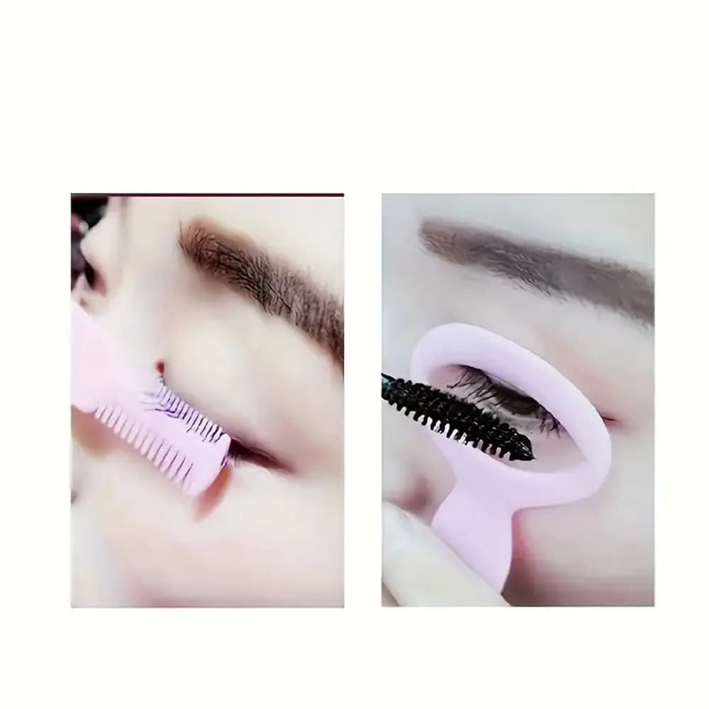 Plastic Eyeliner Model for Beginners Stencil for Reusable Eyeliner for Use Aid with Mascara Shield Guard combs