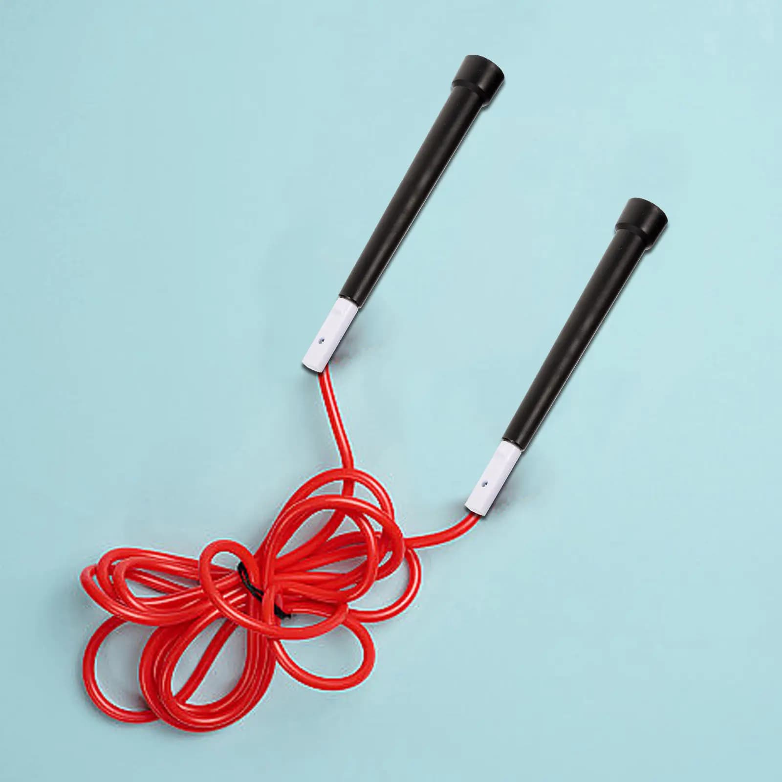 1Pair Skipping Rope Handles Universal Ergonomic Lightweight Jump Fitness Training Exercise Replacement