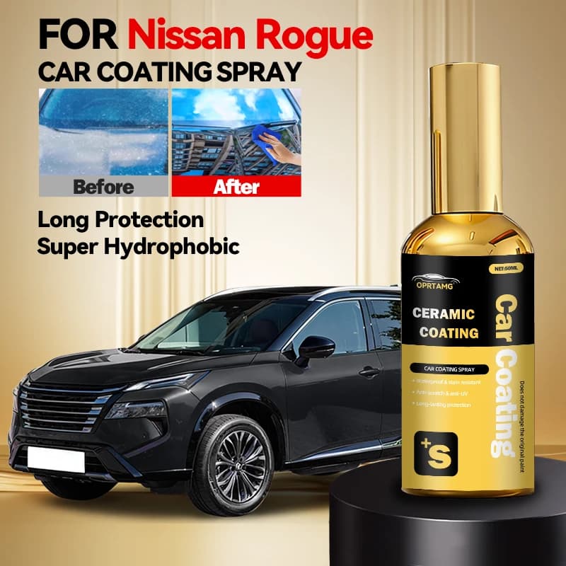 Ripristinatore di graffi per esterni auto, rivestimento lucidante, pellicola idrofobica per la cura della vernice per Nissan Rogue 2007 2008 2009-2026 T31 T32 T33