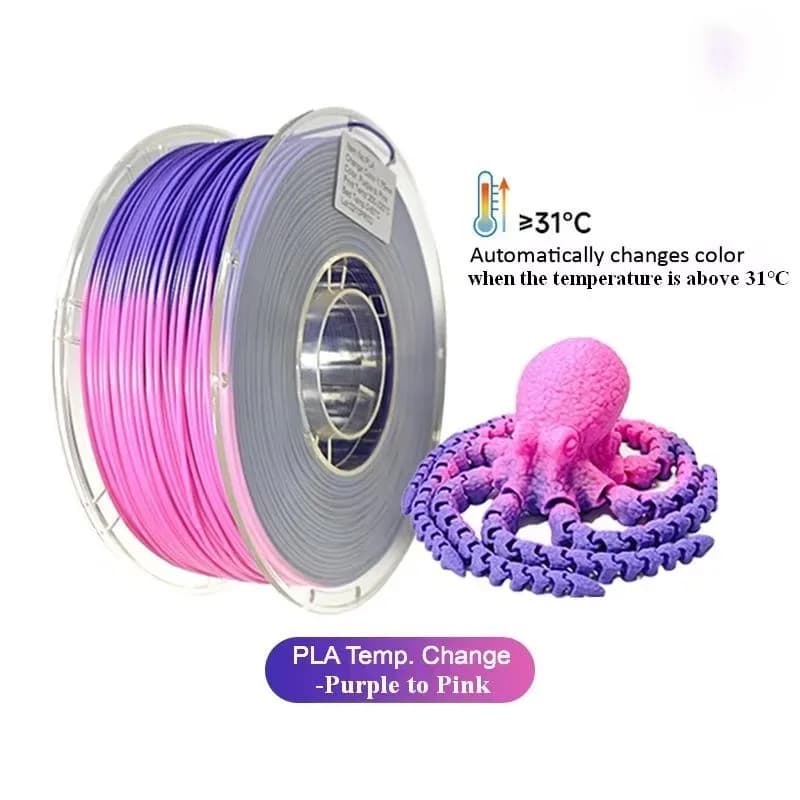 Selling ODM Manufactory High Quality Temp. Change Plastic Product 3D Printing PLA Filament