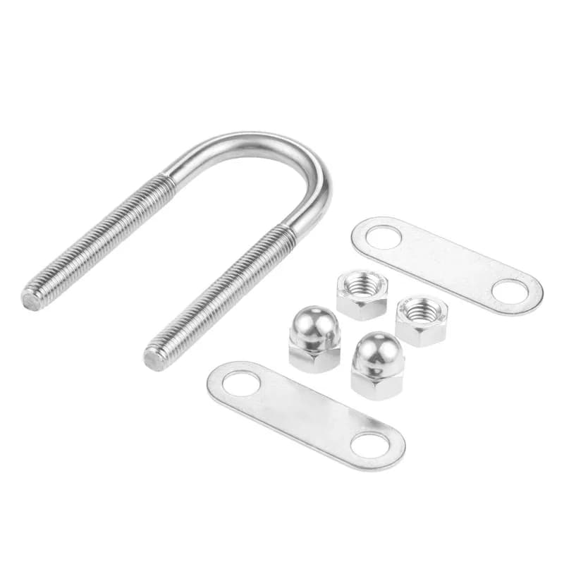 New Bow Stern Eye U Bolt Boat Marine Bolt Rope And Rigging Shrouds M12 x 130 Yacht Boats Accessories 316 Stainless Steel 1pc