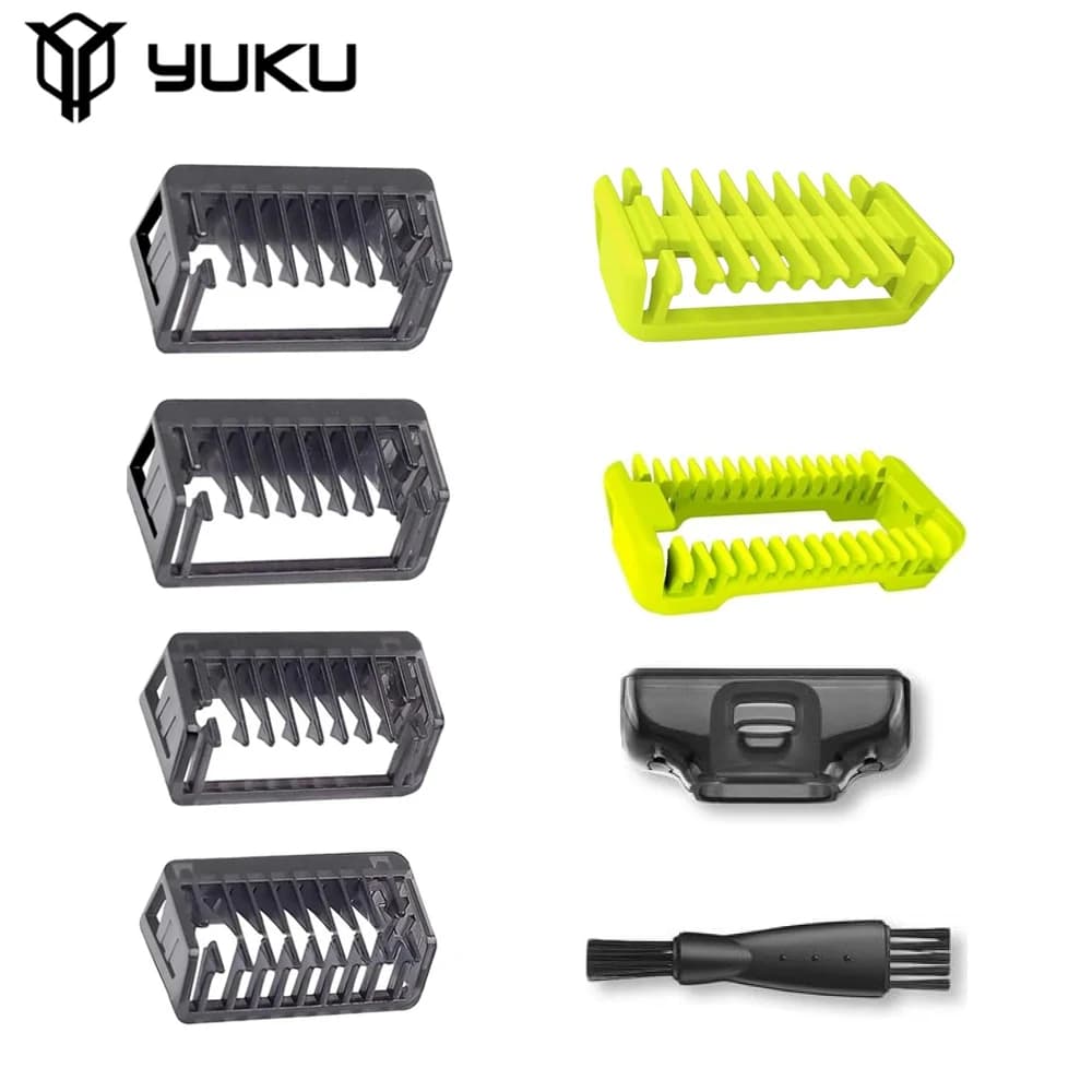 YUKU Guide Pettine Protection for Philips OneBlade QP2520 QP2530 QP2620 QP2630 QP6510 QP6520 QP6531 Electric Barbary Trimmer