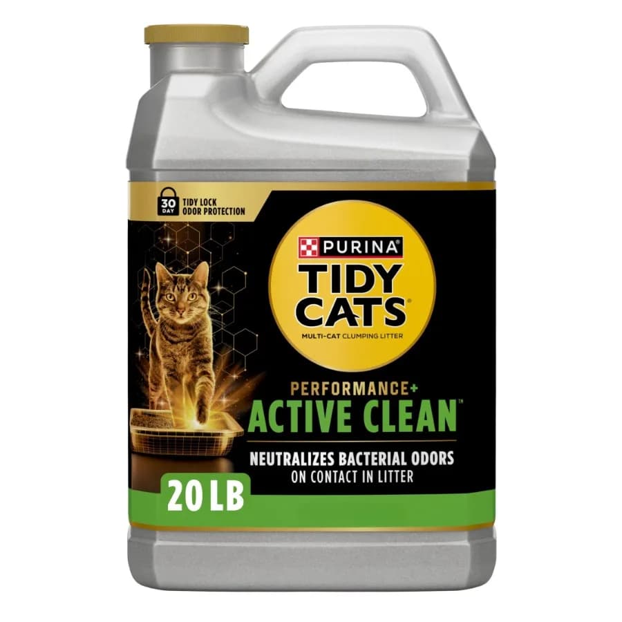 Purina Performance Plus Active Clean Cat Litter, Refreshing Scent, 20 lb Jug