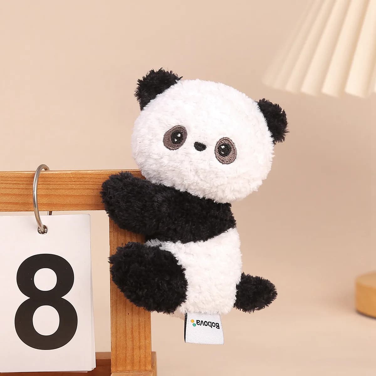 Clip con Animali della Giungla Cartoon, Simpatici Giocattoli in Peluche a Forma di Scimmia, Elefante, Orso, Panda, Pecora, Clip Decorative per Schermi, Regali per Bambini