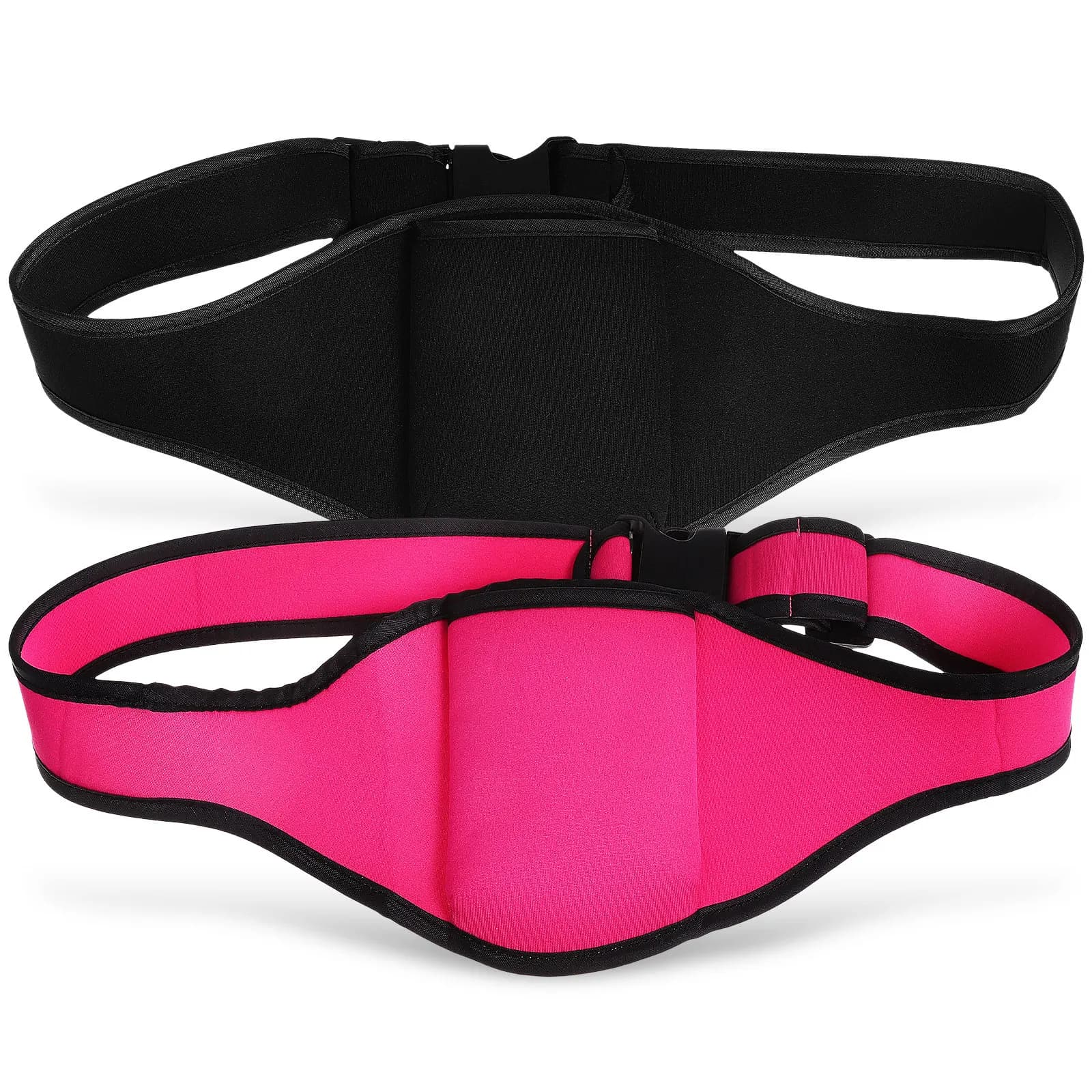 2 Pezzi Porta Microfono Wireless in Neoprene, Borsa da Cintura Regolabile per Microfono, Supporto per Altoparlanti Fitness, per Corsa ed Esercizio Fisico