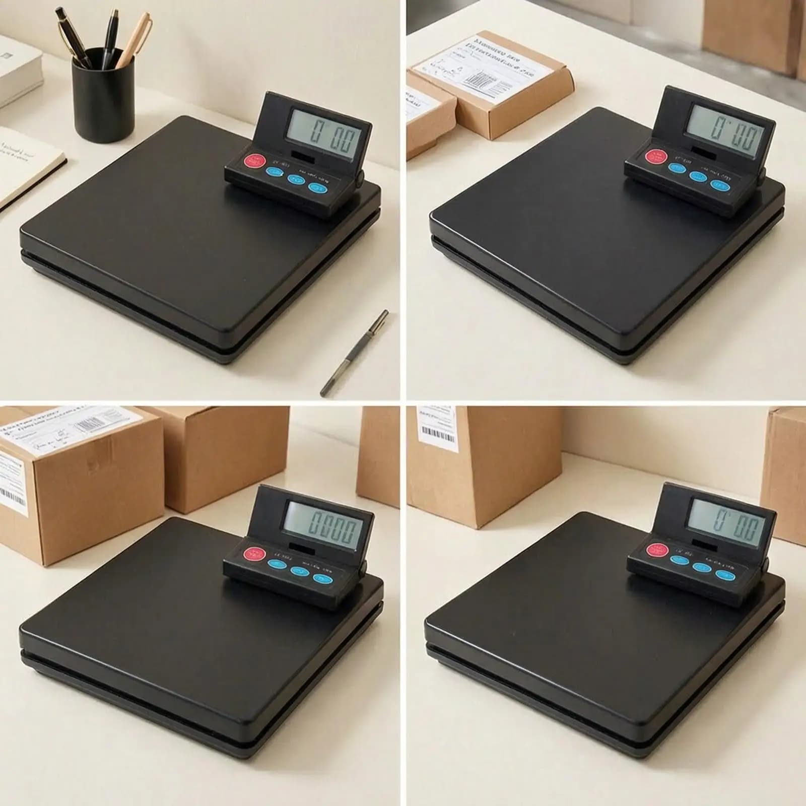 Portable Postal Scale Compact Electronic Weight Measurement for Luggage Parcels Small Business Home Use