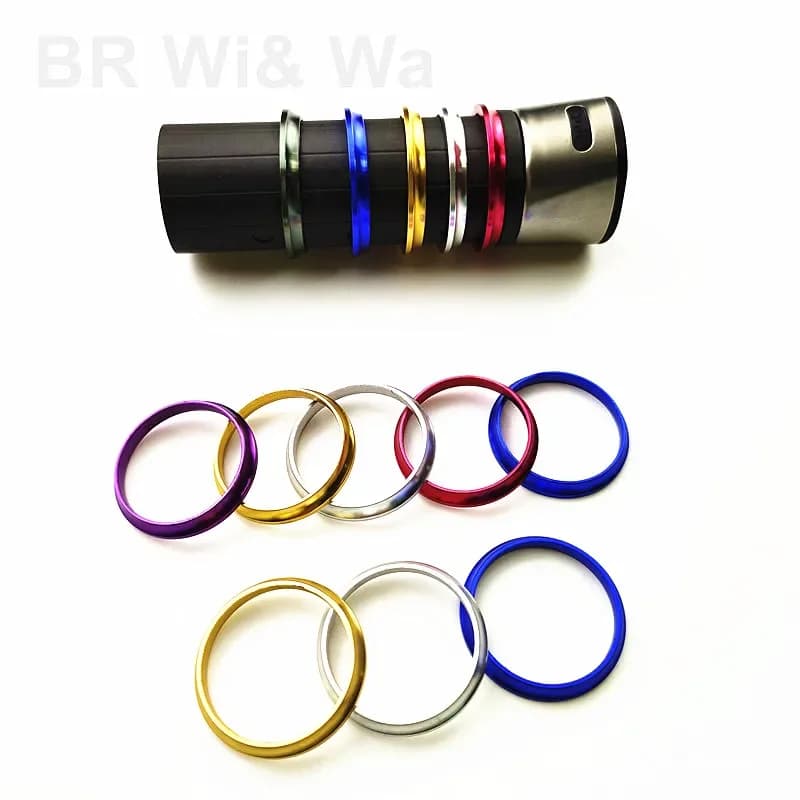 FUJI Reel Seat KDPS/ASH nut trim ring canna da pesca winding check Component accessorio per la costruzione di canne fai da te 10 pz/borsa BR Wi & Wa