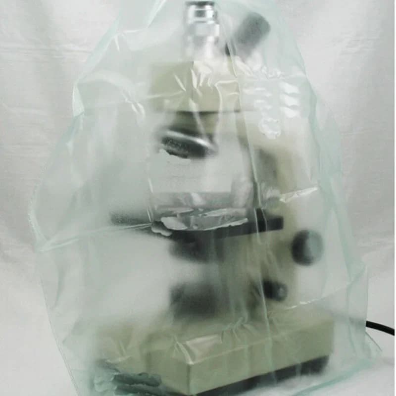 Copertura antipolvere per microscopio Copertura protettiva impermeabile in PVC / PE addensato per microscopi stereo biologici